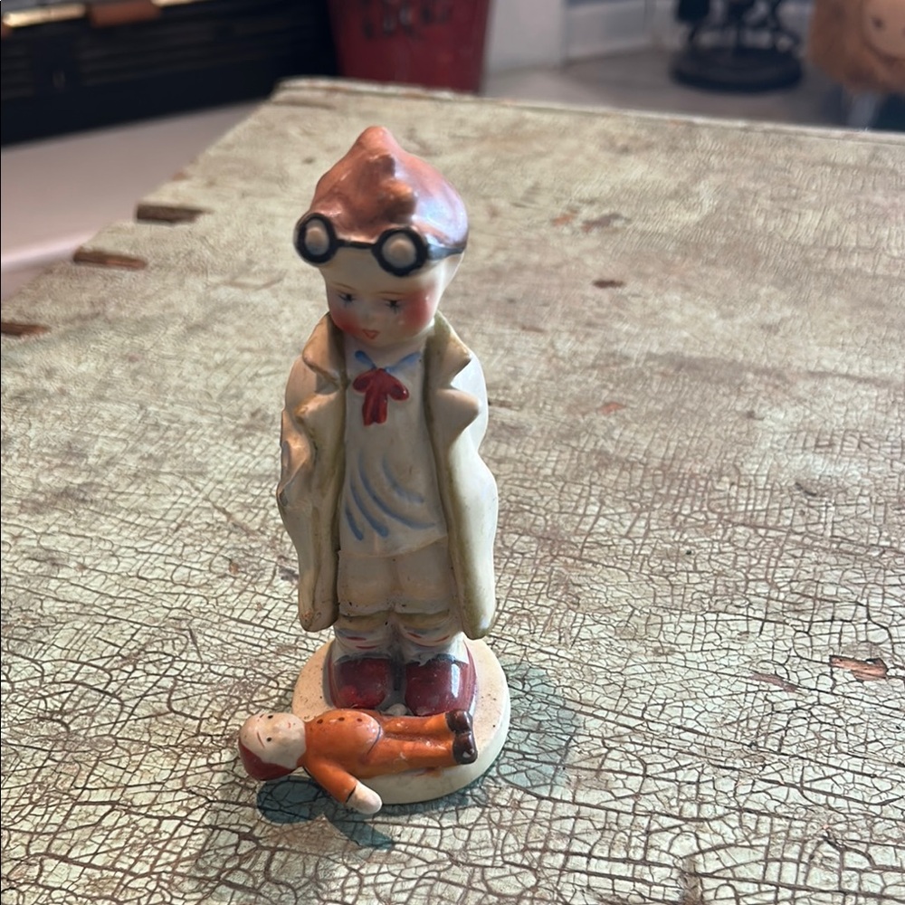 Vintage Royal Japan 'Little Doc' Handpainted Figurine